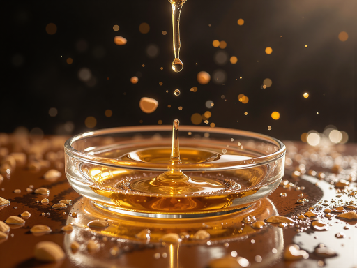 鲁姬花特级花生油产品包装，精致礼盒装设计，金色包装彰显高端品质